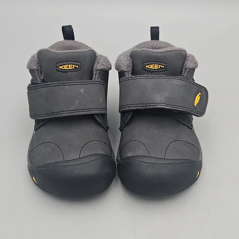 Keen Little Kids' Kootenay III Waterproof Leather Boot Baby Shoes